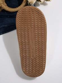 Pantofole termiche calde per ragazze, abbigliamento casual da casa, antiscivolo, resistenti agli odori, suola spessa, calde e alla moda per uso esterno, con fodera termica, autunno/inverno