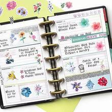 200pcs Flower Stickers For Water Bottle, Skateboard, Luggage, Phone Case, Guitar, Piano, Room, Notebook, Wall Decor