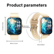 New 1.83 Inch Full Touch HD Fashion Smart Watch With (Dial, Answer) Wireless Call Function, Massive Watch Faces, Exercise Monitoring, Message Reminder View, Multiple App Reminders, Suitable For Android And IOS Phones, A Perfect Gift For Men And Women - Multicolor - View 10