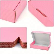 4pcs/8pcs Solid Color Gift Boxes, Party Favor Packaging