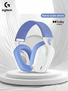 Logitech 罗技 G435 LIGHTSPEED 蓝牙无线游戏耳机 环绕声耳机 包耳式 适用于 PC 笔记本电脑游戏和音乐