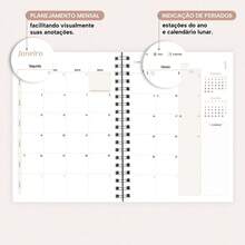 iscool Weekly Planner Plus 2025 Floral Monogram Letter L - Khỏa Thân và Vàng - Xem 8