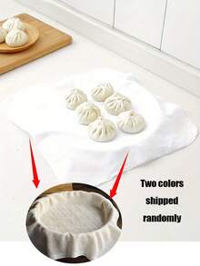 Steamer Cloth, Food Steamer Liner, Reusable Non-Stick Household Gauze, Steaming Cloth Steaming Pad, Steaming Basket, Steamed Bun Pad, Baking Steamer Pad, Steamed Bread And Boiled Seafood,Steamed Dumplings/Bread/Steamed Buns/Rice, Food Filter Cloth, Household Kitchen Supplies, Baking Supplies