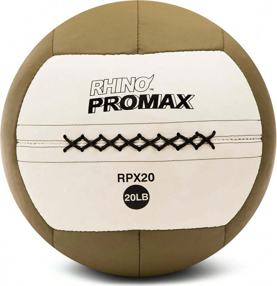 Champion Sports Rhino Promax Slam - Pelotas carcasa suave con agarre antideslizante - 1 - 25 libras - Ver 1