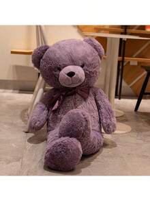 新款高品质美式泰迪熊毛绒玩具，柔软毛绒动物泰迪熊玩偶，情人节生日礼物，趣味家居沙发装饰，儿童睡眠安抚玩偶，送给女朋友的节日礼物（由于批量生产，实物与宣传图片可能存在轻微色差）