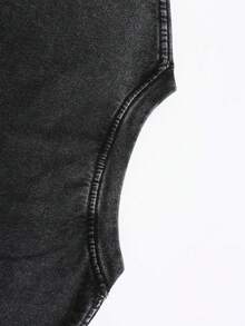 "Jesus Is King" Washed Cotton Men's T-Shirt - Vintage Loose T-Shirt With Faith Graphics, Street Style Clothing, Suitable For Daily Wear Or As A Gift, Faith T-Shirt, Christian Jesus Theme Clothing, Inspirational Fashion Items, Local Warehouse - 黑色 - 查看 3