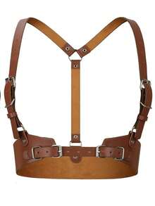 1pc Punk Style Functional Suspender Belt, For Dresses, Shirts, Suits, And Daily Use, Suitable For School, Halloween, Christmas