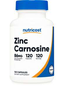 Nutricost Zinc Carnosine 86mg, 120 Capsules - Non-GMO, Gluten Free, Zinc L-Carnosine Supplement - 其他 - 查看 1