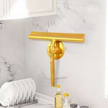 1pc Silicone Squeegee For Shower Glass Doors, Living Room Floor Tabletop Cleaning Cleaner Cleaning Squeegee - Perfect For Home And Commercial Use, Home Bathroom Floor Mirror Cleaner, Silicone Shower Squeegee, Cleaning Tool For Home, Kitchen, Bathroom & Car - Multicolor - View 8