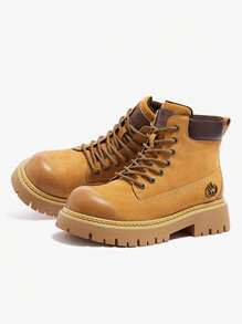 CAMEL CROWN Zapatos deportivos casuales para mujer, botas Martin clásicas y versátiles de moda para otoño e invierno