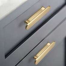 Tiradores de gabinete de aleación de zinc moderna, manijas de puerta de muebles con forma de T de estilo, tiradores sólidos de metal para cajones, herrajes para armarios