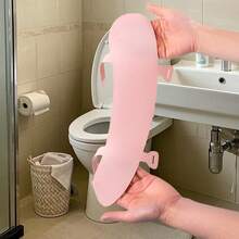 2pcs Portable Antibacterial Silicone Seat Cushion: Healthy Silicone Material, Easy To Clean And Reuse, Convenient To Carry And Install, Suitable For Travel, Hotel, And Public Places - Multicolor - View 7