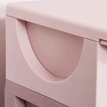HOMCOM Cassettiera 6 Cassetti per Bambini 3-6 Anni con Bordi Arrotondati, Mobile Portagiochi in PP, 37x37x56.5cm, Rosa - Anguria Rosa - Visualizzare 8