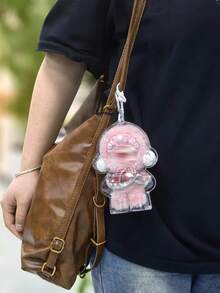 1pc New Protective Case For SP Wintersymphony Series,Dustproof Dolls Display Storage Box, Portable And Hand Washable Lightweight Protective Case For Dolls And Collectibles Display (Case Only, Doll Not Included), Perfect Holiday Gift For Family,Friends,Classmates