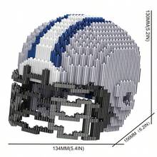 Football Hat Desk Decor, ABS Material, Gift For Football Fans, Birthday, Halloween, Christmas