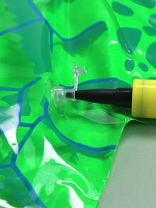 手动气泵，高效省力，便携易存放，多用途充气机，适用于气球、篮球、游泳圈等。 - 彩色 - 查看 4