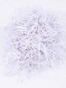 10 جرام / 50 جرام / 100 جرام من حشو الهدايا من ورق الرافيا المقطع لتعبئة وتغليف صناديق الهدايا لأعياد الميلاد والزفاف والكريسماس وحفلات الخطوبة والديكور والمستلزمات المكتبية - متعدد الألوان - مشاهدة 8