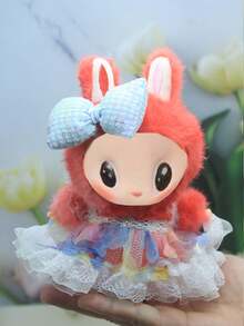 1 pièce Pour Labubu - Ensemble d'accessoires de vêtements de poupée mignonne, convenant aux vêtements de Labubu de 17 cm. Seuls les vêtements sont inclus, pas la poupée. Cadeau d'anniversaire, cadeau de Noël, cadeau de vacances.