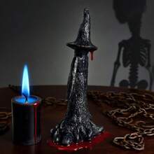 1 Peça, Estátua de Bruxa Negra Medieval, Adequada para Decoração Interna e Externa, Perfeita para Halloween, Dia dos Mortos ou Salas de Tema Gótico, Decoração Criativa de Quarto, Adereços de Filmagem de Feriados e Ideias de Presente, Peças de Decoração Temática | Estética de Estilo Gótico | Design Meticuloso, Decoração de Halloween
