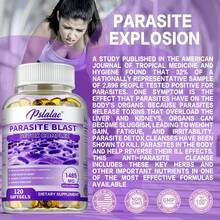 PSLALAE Parasite Blast - With Cranberry, Black Walnut Hull, Wormwood - Gut Health Supplement, Support Colon Cleansing - 120pcs - 120粒膠囊 - 查看 7