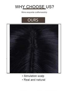 شعر مستعار أمواج سوداء مجعدة، 28 بوصة، مناسب للتنقل اليومي وتصفيف الشعر في الحفلات.