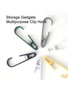 Multifunktionale Kleidungsclip-Haken, große Wäscheklammern Handtuchclips, starke Plastik-Kleiderbügel. S-Haken für Bekleidungsgeschäft, Zuhause, Büro & Werkstatt, Wäscheklammern