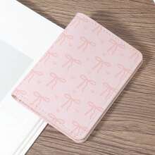 Cartera Bifold Corta y Elegante, Ligera y Portátil, Pequeño Porta Tarjetas de Crédito y Organizador, Clutch Versátil para Mujeres - Blanco y Negro - Ver 5