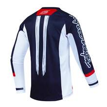 ETIXXL Men's Quick-Dry Cycling Jersey - Breathable, Moisture-Wicking Long Sleeve MTB Shirt With V-Neck For Biking & Outdoor Sports - Multicolor - View 2