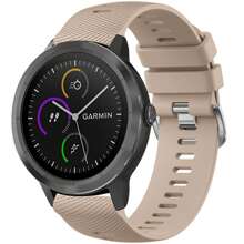 COOLIA 1 Pack Silicone Band, Garmin Forerunner255 The Same Style,Compatible With Garmin Active5 / Vivomove / Vivoactive 5 / Venu SQ2 / Vivomove Sport / Venu 2 Plus / Approach S40 / Forerunner 158 / Forerunner 55 / Venu / Venu SQ / Vivomove3 / Vivoactive3 Music / VivoMove Luxe / VivoMove Style / Vivomove / Vivomove HR Sport / Vivoactive3 / Vivoactive3 Music / Forerunner245 / Forerunner245music / Forerunner645 / Forerunner645music. Compatible With Huawei Watch GT3 42mm / Watch GT2 42mm / Watch 2. Compatible With Honor Watch SE / Honor MagicWatch2 42mm. Compatible With Amazfit Active / GTR Mini / Bip3 Pro / Bip3 / GTS4 Mini / GTS 3 / GTS 2e / GTS 2mini / GTS 2 / Pop Pro / Pop / BIP U / GTR 42MM / GTS / BIP / BIP Lite / Bip 1S / ZEPP E / GTS4/GTS4min. Compatible With Other 20mm Watch Band For Women Men. - 20mm - View 27