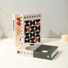 3 món đồ trang trí sách giả tối giản, đồ trang trí nhà theo phong cách Bắc Âu, đồ trang trí quán cà phê, sách giả để bàn trưng bày, sách giả làm đạo cụ chụp ảnh trưng bày - Nhiều màu - Xem 21