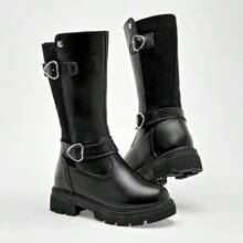 Moramora Boot For Girl Black - Black - View 1