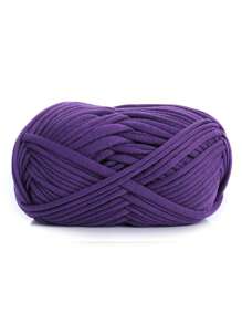 Premium Polyester Crochet & Knitting Yarn - 1pc, 100G Each, 30m Length - Ideal For DIY Projects, T-Shirts, Slippers & Baskets,Fabric Strip Handmade Weaving Diy Bag, Toy, Shoe, Carpet, Organizing Basket Thread