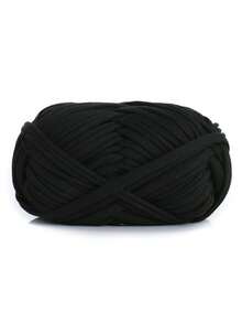 Premium Polyester Crochet & Knitting Yarn - 1pc, 100G Each, 30m Length - Ideal For DIY Projects, T-Shirts, Slippers & Baskets,Fabric Strip Handmade Weaving Diy Bag, Toy, Shoe, Carpet, Organizing Basket Thread