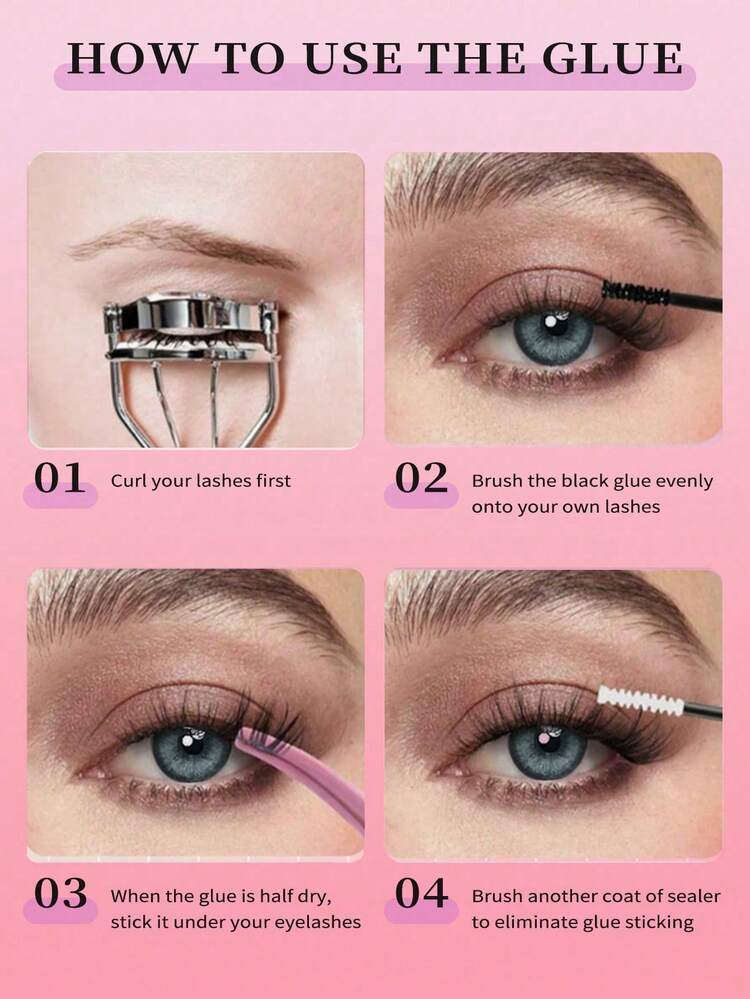 580 Pieces Capacity Eyelash Book, Synthetic Mink False Eyelashes, 0.07mm Thickness D Curl, 10-18mm Mixed Length, Natural Soft Eyelash Extension Makeup Products Suitable For Any Style - D - View 10