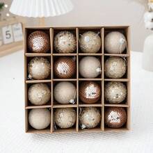 Christmas Balls, Christmas Tree Decorations, A Variety Of Creative And Fashionable Christmas Home Accessories, Foam Hand-Made Christmas Balls Home Decor Christmas Decorations Room Decor Winter