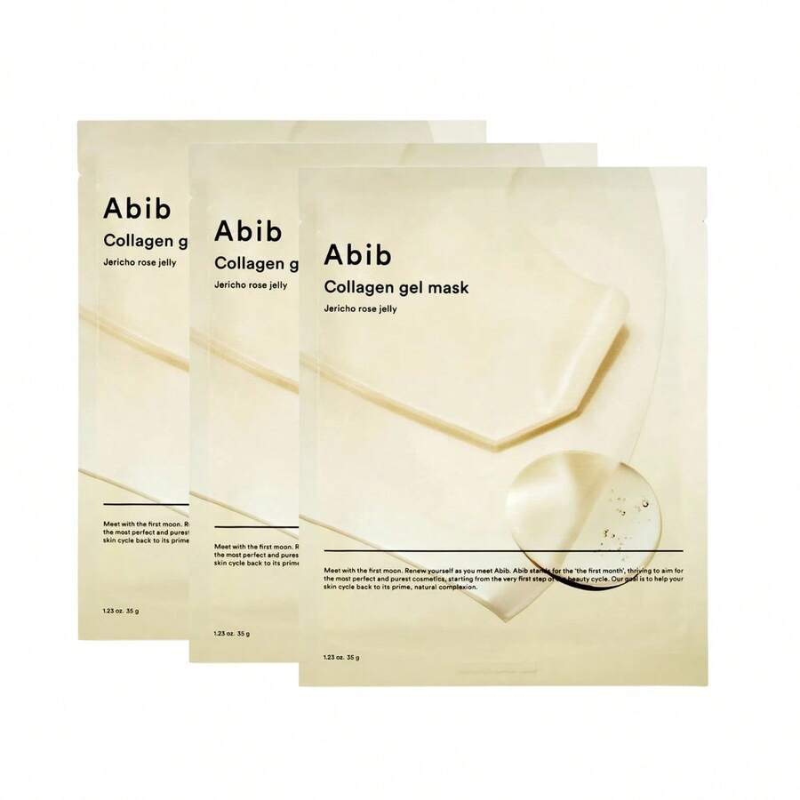 Collagen Gel Mask - Jericho Rose Jelly Pack Of 3 X 35G - Mask - Gel Mask 3*35g - View 1
