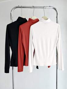 Women Tops - Black Red White - View 1