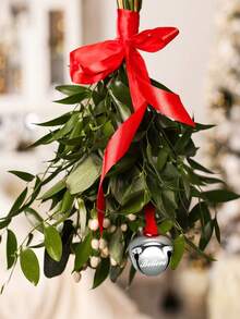 12 pièces - Décorations de Noël Clochettes "Croire" Cadeaux en vrac Père Noël polaire Clochettes de traîneau 1,5 po Décorations d'arbre de Noël Cadeaux de fête de Noël Cadeaux de bas de Noël (Argent)