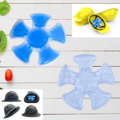 1pc Reusable Helmet Hat Cooling Ice Pack, Portable Cooling Gel Pad, Ideal For Sports And Outdoor Workers.