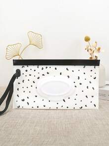 1/4 Pack tragbarer Feuchttücher-Spender, nachfüllbarer Feuchttüchen-Halter, Baby-Feuchttücher-Behälter, wiederverwendbare Reise-Feuchttücher-Tasche, Weihnachts-, Halloween- und Thanksgiving-Geschenk