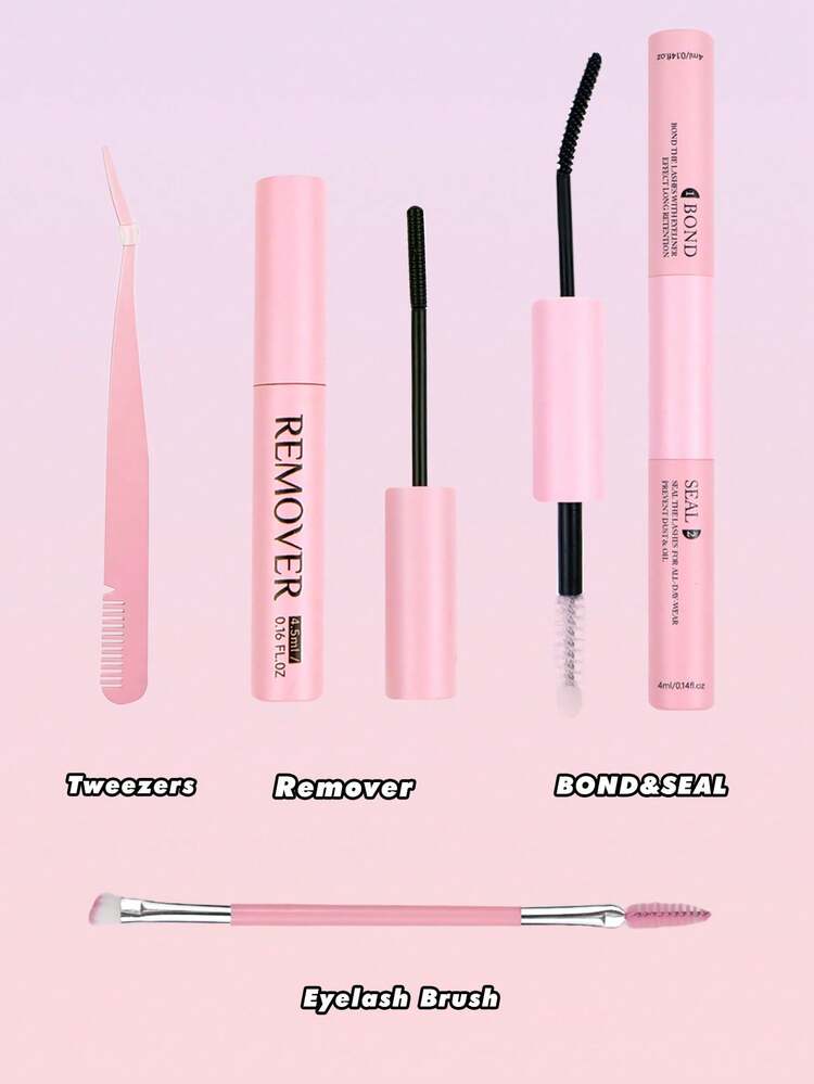 1400/280 Eyelash Cluster Set, DIY Eyelash Extension Kit, 60D Curl, 8-16mm Mixed Length, Includes Glue, Tweezers And Brush, 0.07mm Fluffy Reusable Individual Lash Clusters, Ultra-Thin Invisible Lash Band, Suitable For Party, Gift, Wedding And Holiday - màu đen - Xem 10