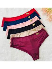 Microfiber Double String Panty Kit Comfort Butt Lifting Does Not Mark Women's Lingerie - 彩色 - 查看 1