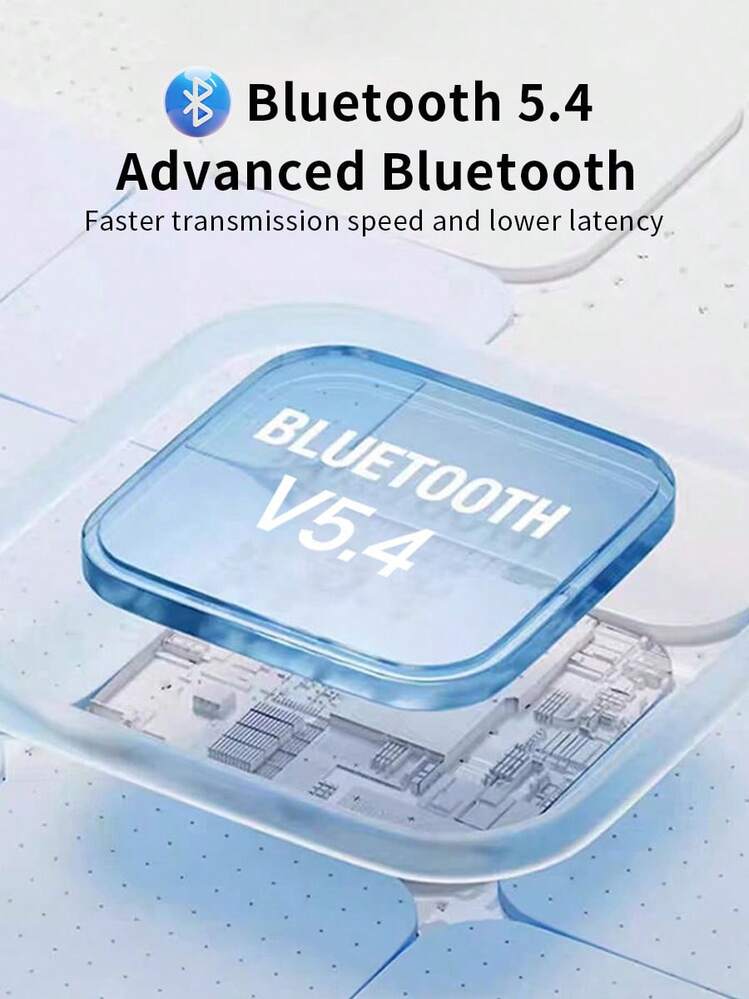 Tai nghe Bluetooth bán nhét tai Lenovo EA220 với tính năng khử tiếng ồn cuộc gọi thông minh bằng AI, âm thanh vòm không gian, Bluetooth V5.4 mới, thời lượng pin 24 giờ và bao bì tại Trung Quốc - đá mặt trăng màu trắng - Xem 7