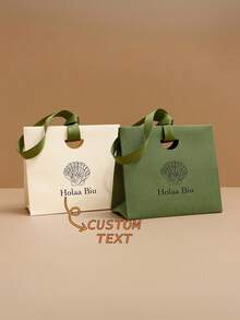 Customized Paper Gift Bag, Can Customize Name, High-Quality Gift Bag, Jewelry Shopping Bag - Multicolor - View 3