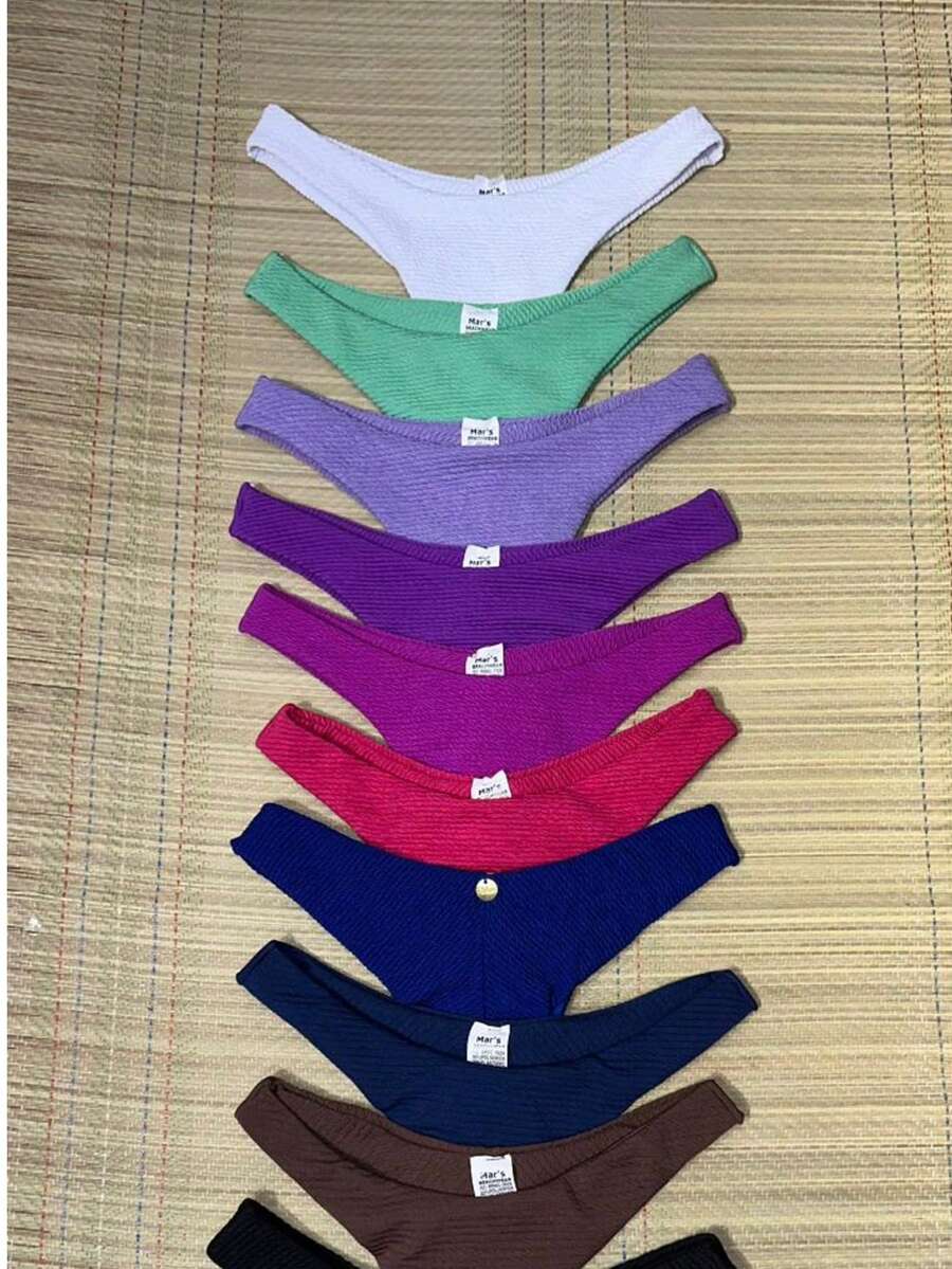 Biquíni Cortininha Asa Delta, Semi Fio Duplo, Tecido Power