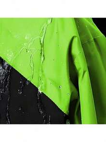 بدلة مطر مقاومة للماء وبنطال، بدلة مطر أنيقة للركوب في العواصم المطيرة للرجال، ملابس مطر للدراجات النارية