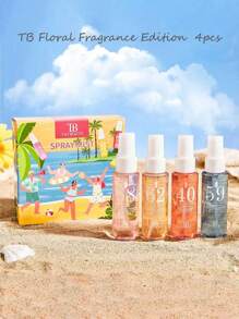 1pc/4pcs/5pcs 40ml/90ml Brazilian Collection Spray Mist With Gift Box, Limit Edition Aromatherapy Indoor, Outdoor Air Freshener Fragrance Multi-Layered Heightened State Of Bliss Spray With Long Lasting Natural Fresh Charming Essentials, Releasing Elegant Janeiro Vanilla Coconut Floral Fruity Citrus Wood Aquatic Ocean Sea Scent For Dating, Party, Gathering, Traveling, Holiday, Home, Hotel, Office, Ideal Gift For Family, Relatives And Friends
