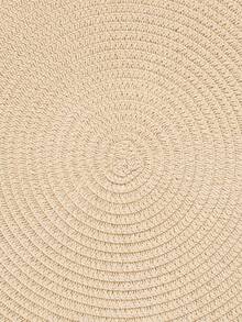 1/4/6/12pcs Bohemian Style Round Paper Placemats, Non-Slip Table Mats For Home Kitchen Dining, Suitable For Holiday Gatherings, Birthdays, Weddings, Parties, Coffee Tables (Note: The Mats Are Paper And Cannot Be Washed),Fall Decor,Autumn Decor,Room Decor - Beige - View 8