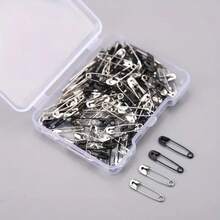 380pcs/Box Safety Pins, 5 Sizes. Suitable For DIY Sewing Tools, Scarf & Headscarf Fastening. Halloween, Teacher's Day, Jewelry, Clothing Accessories, Bag Charms, Office Supplies, Christmas Gifts. - Multicolor - View 8