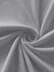 1pc Georgia 180g Milk Silk Double Grinding Women's T-Shirt,Comfortable,Suitable,Casual Versatile Tops, Street Wear, Daily Outfits - 淺灰色 - 查看 5